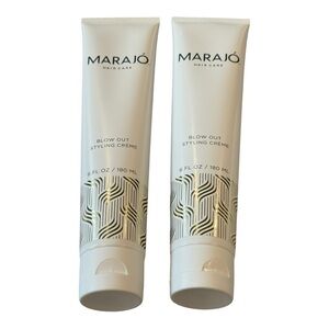 MARAJO Blow Out Styling Creme 6 FL Oz. Set Of 2 NEW